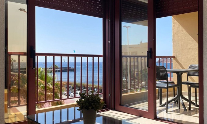 El Medano Apartment | Beachfront Oasis with Free Wi-Fi and Ocean Views