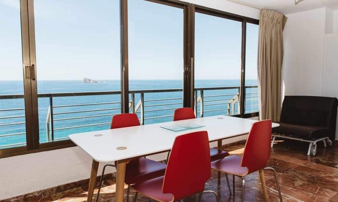 Benidorm Apartment | Beachfront Getaway at Levante Beach Jazmines