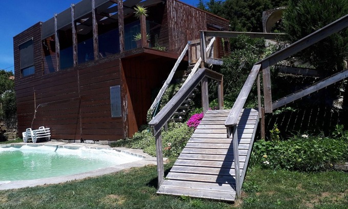 Mondim de Basto House | Cozy Fisgas Cabin: Ocean Views & Pet-Friendly Retreat