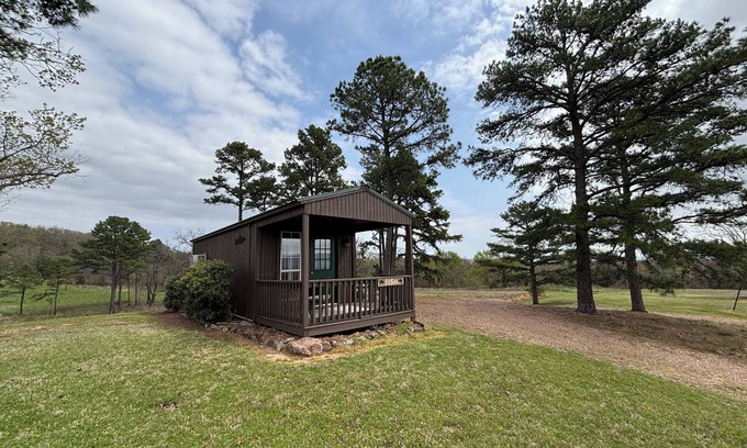 Talihina Cabin | Fish Cabin: Top-Rated Mountain Retreat with Family Amenities