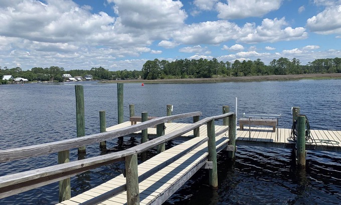 Carrabelle House | Relaxing Riverfront Retreat with Dock and Pet-Friendly Vibes