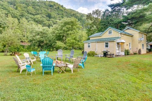 Frenchville House | Pet-Friendly Creekside Home for Fishing and Kayaking Fun