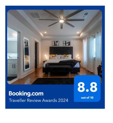 Peoplestown House | Stylish Five75Lux ATL with King Bed & Game Room