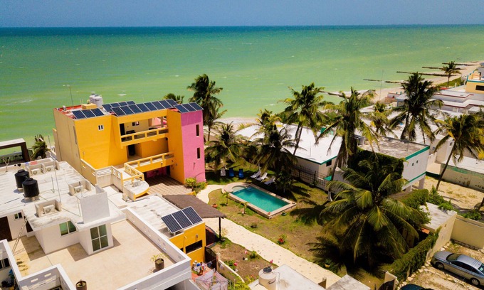Chuburna Puerto Bed & Breakfast | Discover Flamingos Inn: 9.6 Rated Stay with Pools & Spa