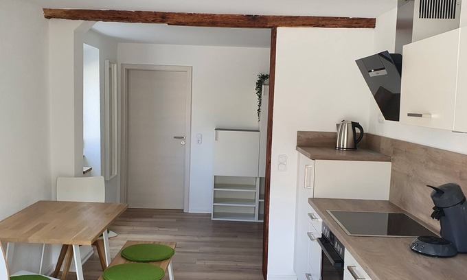 Burladingen Apartment | Cozy 1-Bedroom Flat with Spa and Kitchen Amenities