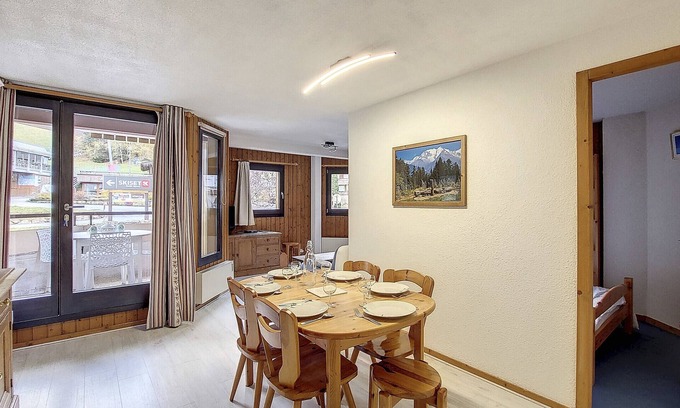 Saint-Jean-dʼAulps Apartment | Cozy Retreat for 6 - Christiana 5, Steps from the Slopes