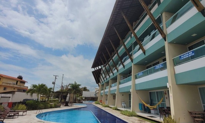 Porto de Galinhas Apartment | Elegant Oceanfront Flat in Porto de Galinhas, 80m to Beach