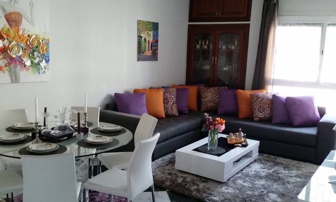 Tetouan Apartment | Tranquil Beachfront Flat with Pool and Ocean Views