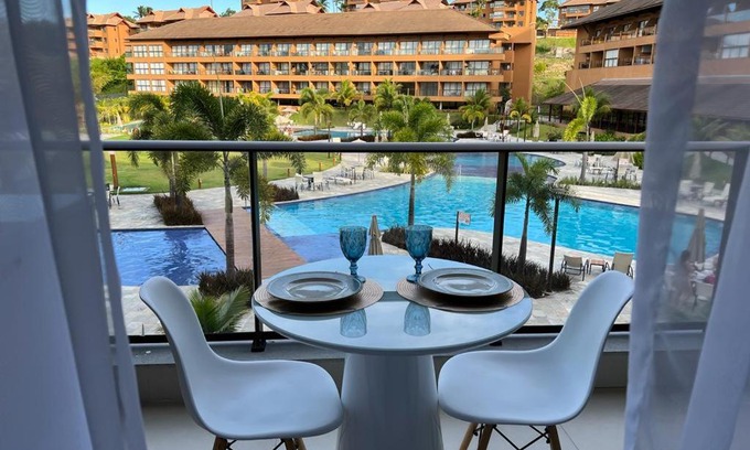 Praia dos Carneiros Apartment | Idyllic Ocean View Flat at Eco Resort with Pool Access