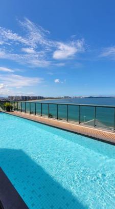 Jardim da Penha Apartment | Oceanfront Flat with Pool and Top Guest Ratings