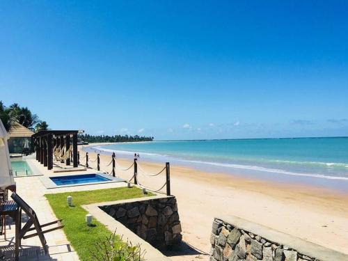 Maceio Apartment | Waterfront Flat: 2 Suites with Pool and Ocean Views