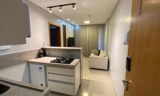 Goiania Apartment | Stylish Flat Essenciale with Pool & Hot Tub - Rated 8.5