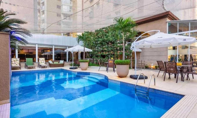 Vila Olimpia Hotel | Discover Comfort at Flat Funchal JK Vila Olímpia with Pool
