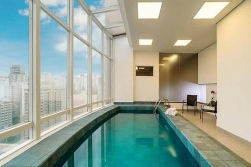 Paraiso Apartment | Inviting Flat Jardins with Pool, Near Paulista & Ibirapuera