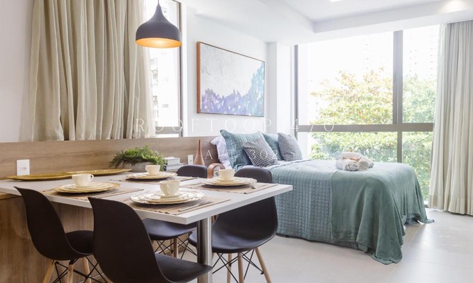 Boa Viagem Apartment | Experience Flat Luxo Boa Viagem with Rooftop Ocean Views