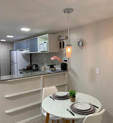 Sao Luis Apartment | Elegant Flat Mont Blanc with Pool & Oceanfront Views