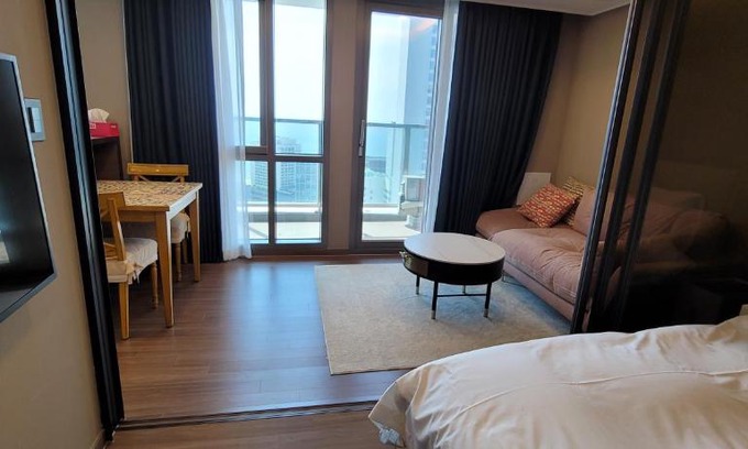 Haeundae Apartment | Inviting Flat Steps from Heaundae Beach - Family Friendly!