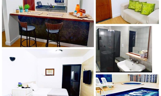 Sao Vicente Apartment | Relaxing Ocean View Stay at Flat Palladium Belvedere