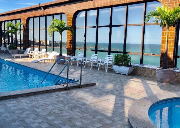 Vila Velha Apartment | Oceanfront Flat Pasargada 1013 with Pool and Pet-Friendly Perks