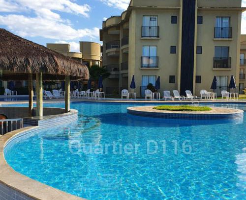 Barra do Pirai Resort | Top-Rated Flat Quartier Aldeia das Águas with Pool & Hot Tub
