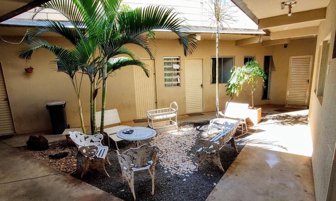 Goiania Hotel | Budget-Friendly Stay at Flat três Marias with Kitchen Access