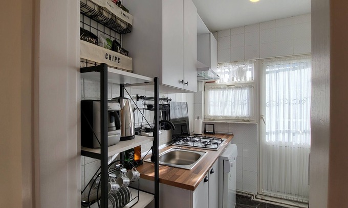 Rumeli Hisari House | Scenic Bosphorus View Flat in Rumelihisari with Kitchen