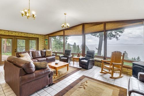 Bigfork House | Scenic Bigfork Retreat with Flathead Lake Views
