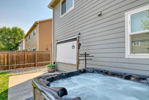 Security-Widefield House | FlightDeck HotTub Fireplace NearAirport FamilyHome