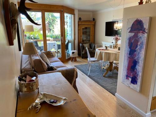 Flims Apartment | Cozy Flims Chalet: Pet-Friendly Haven with Pool Access