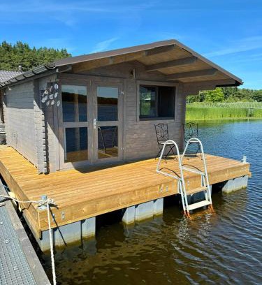 Plavniekkalns House | Unforgettable Floating Camp House with Private Beach Access