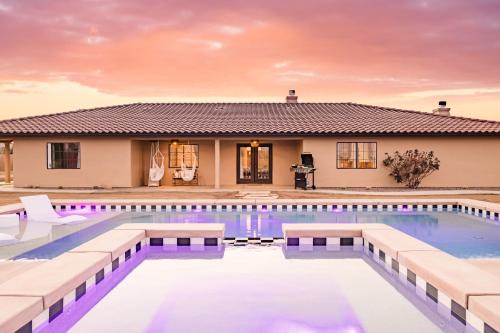 Yucca Valley House | Modern Private Desert Oasis with Pool & Bocce Ball