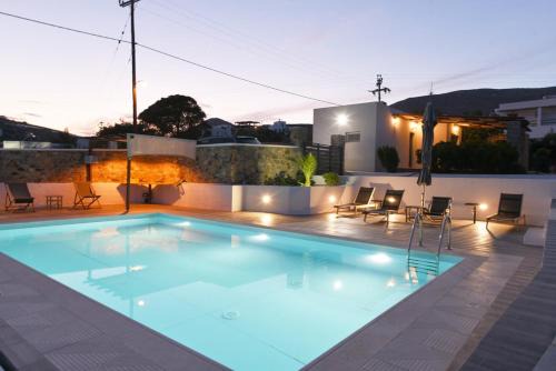 Megas Gialos Villa | Experience Flora's Beach & Pool Villa with Oceanfront Views