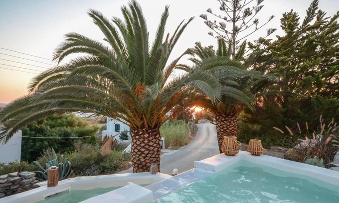 Naxos House | Experience Flora's Holiday Villa with Pool & Family Amenities