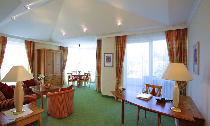 Schluchsee Apartment | Flora Suite with Balcony, Pool & Spa for Memorable Getaways