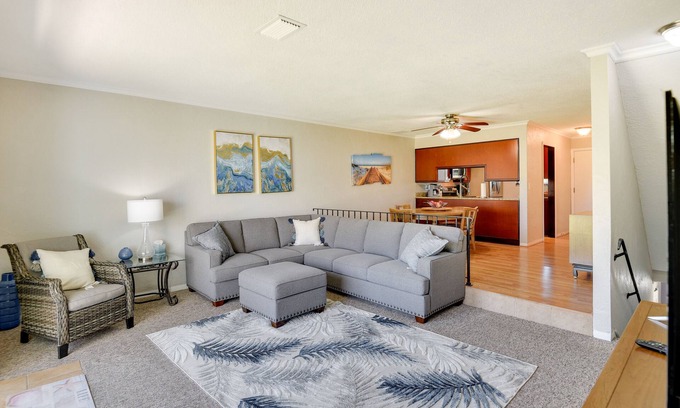 Ocean View Halifax Estates Condo | Florida Getaway: Oceanfront Bliss with Balconies & Grill!