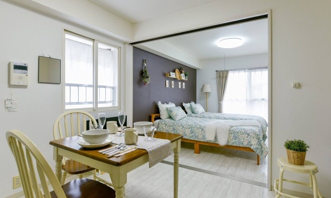 Susukino Apartment | Comfortable Flourish 67 Southwest Corner Room in Sapporo