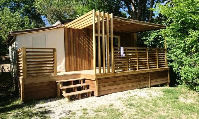 Esparron-de-Verdon Ski Chalet | Relaxing Retreat at Campsite Flower la Beaume - Chalet Pili-pili