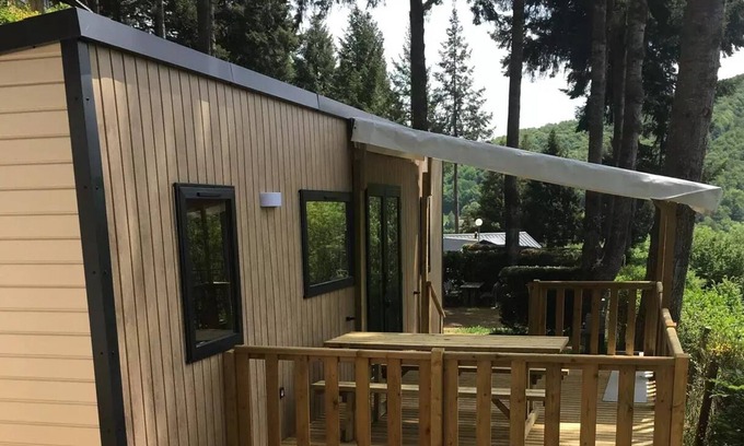 Neuveglise-sur-Truyere House | Flower Camping Le Belvédère * - Premium mobile home VERONNE - 3 bedrooms for 6 people