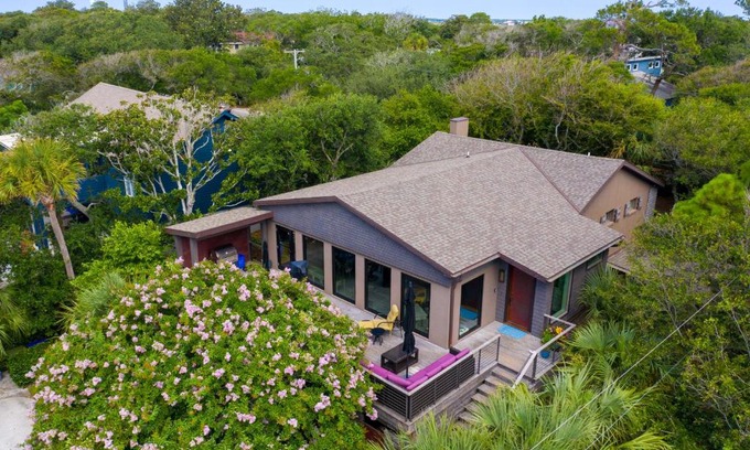 Folly Beach House | Beachside Retreat: Folly Vacation 620 - Pet Friendly & Family-Friendly