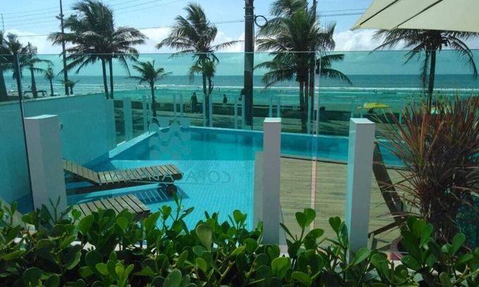 Mongagua Apartment | Beachfront Retreat at Foot in the Sand - Mongaguá