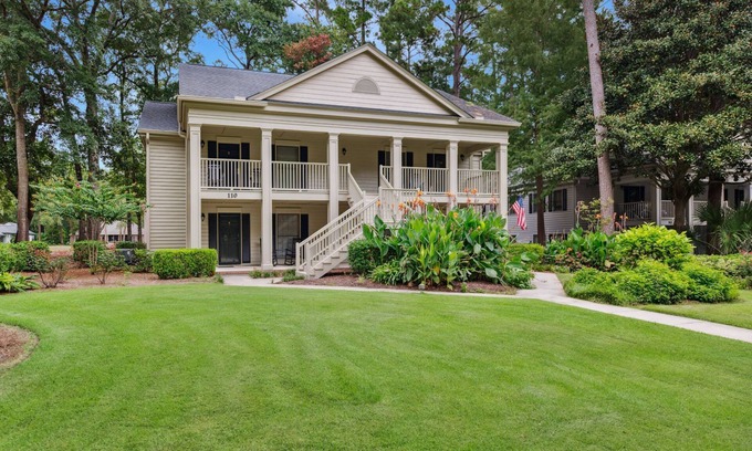 Pawleys Island Condo | Unwind at Pawleys Plantation - Pet Friendly & Pool Access