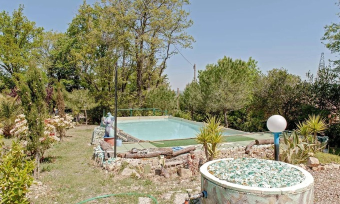 Rosignano Marittimo Cabin | Tranquil Forest Retreat with Pool & Ocean View Awaits You