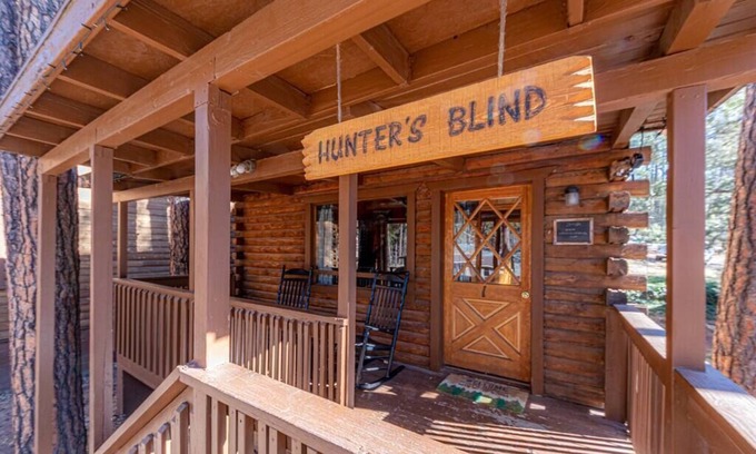 Christopher Creek Cabin | Cozy Forest Cabin 1 with Pet-Friendly Amenities