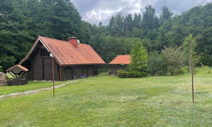 Kurtuvenai House | Discover the Cozy Forest House: Pet-Friendly Retreat