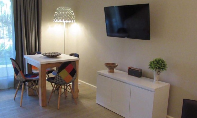 Solanas Apartment | Forest Lagoon Apartamento 6: Oceanfront Retreat with Spa
