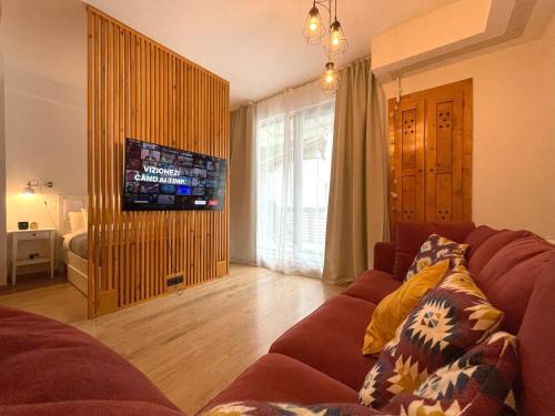 Predeal Apartment | Forest Oasis Studio: Enjoy Netflix & Disney Plus Access