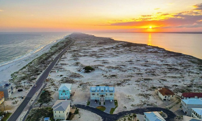 Pensacola Beach House | Unforgettable Sunsets with Private Pool & Oceanfront Views