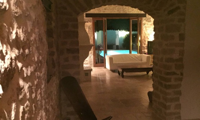Saint-Mathieu-de-Treviers Villa | Idyllic Former Sheepfold with Pool and Garden Retreat