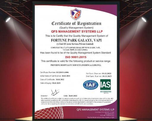 GIDC Hotel | Discover Fortune Park Galaxy: Family-Friendly Retreat in Vapi
