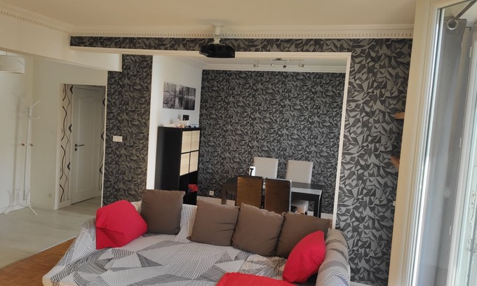 Madeleine-Sermandiere-Chattiere Apartment | Spacious Fougères Retreat with Balcony & Garage Access
